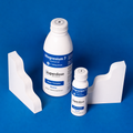 Superdose Liposomal Magnesium 200mg bottle in a blue studio still life